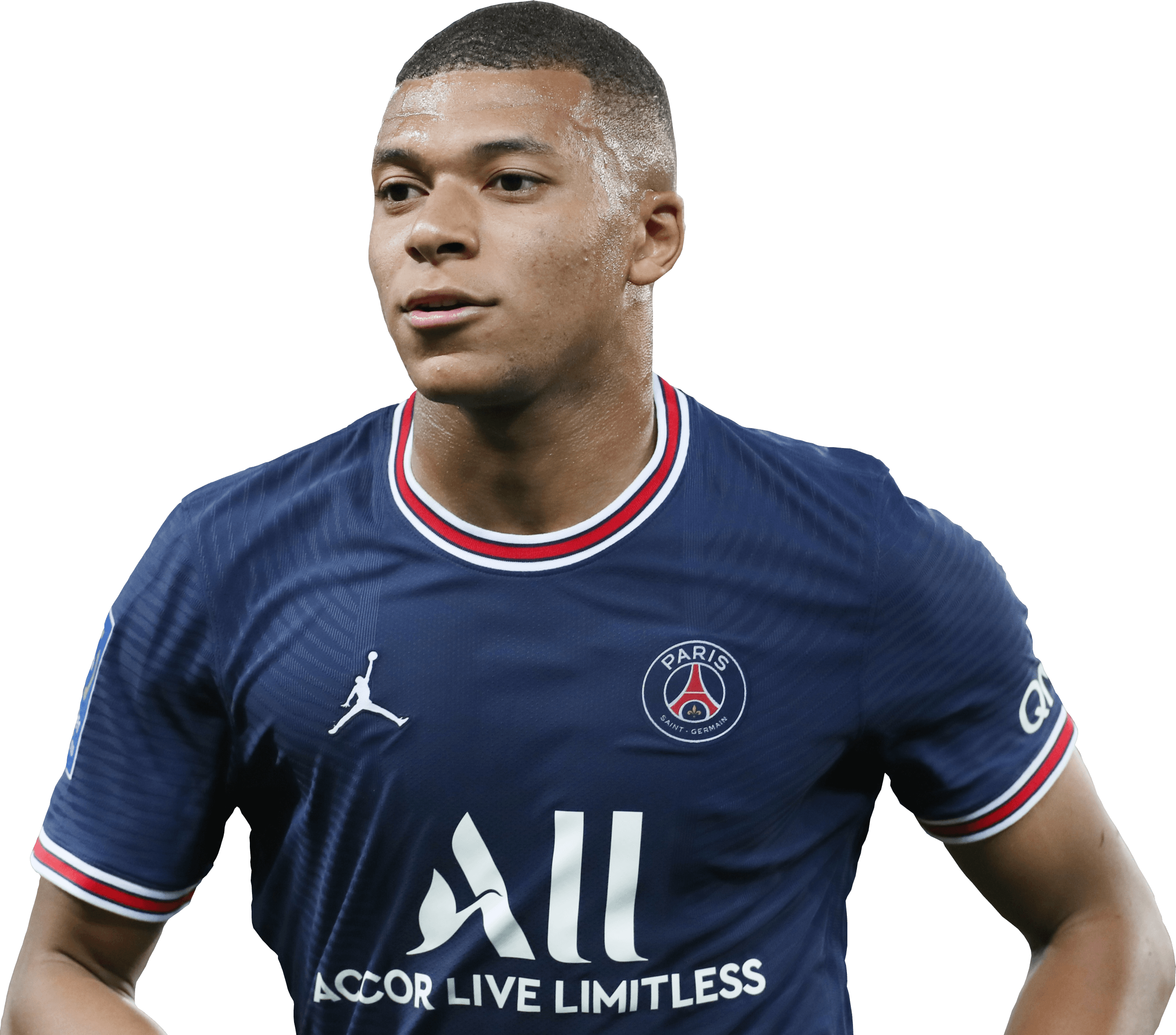 Download Kylian Mbappe transparent png render free. Paris Saint-Germain png  renders - 2335 - High quality png ren… in 2023