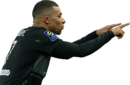 Kylian Mbappé football render