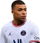 Kylian Mbappé football render