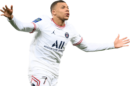 Kylian Mbappé football render