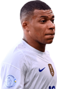 Kylian Mbappé football render