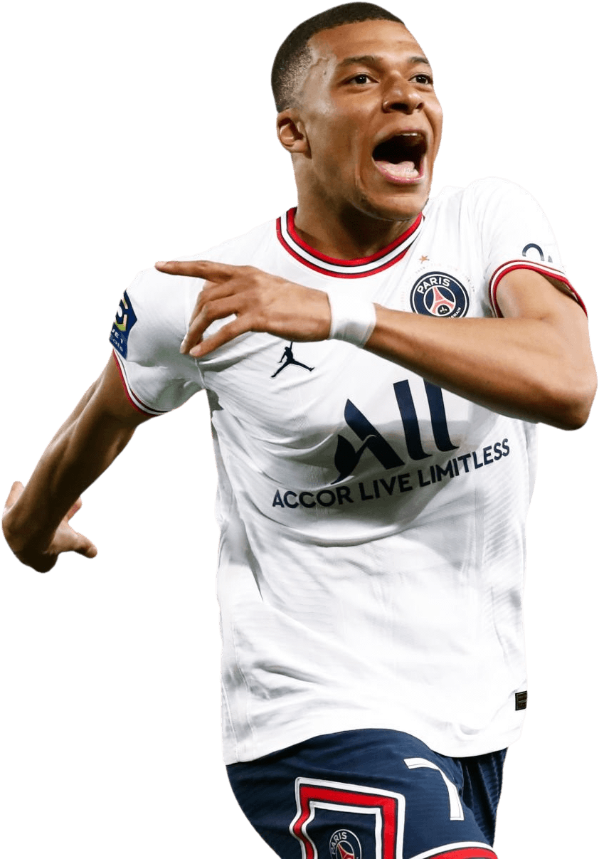 Download Kylian Mbappe transparent png render free. Paris Saint-Germain png  renders - 2335 - High quality png ren… in 2023