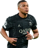 Kylian Mbappé football render