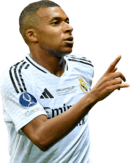 Kylian Mbappé football render