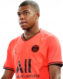 Kylian Mbappé football render