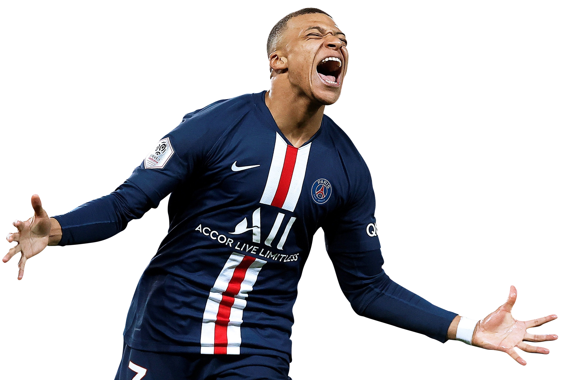 Kylian Mbappé football render  65983  FootyRenders