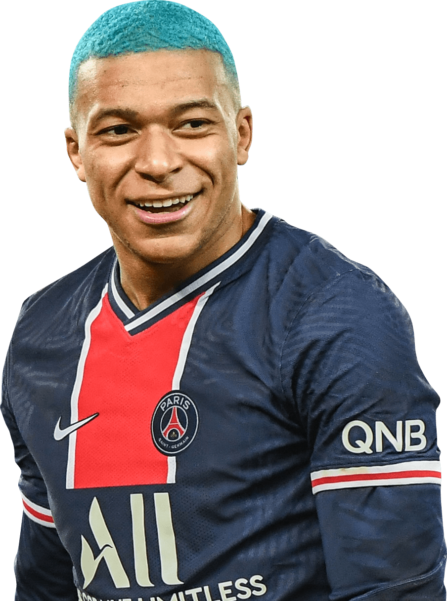 Kylian Mbappé football render - 75554 - FootyRenders