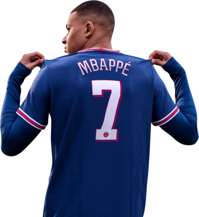 Kylian Mbappé FIFA 22 Cover star