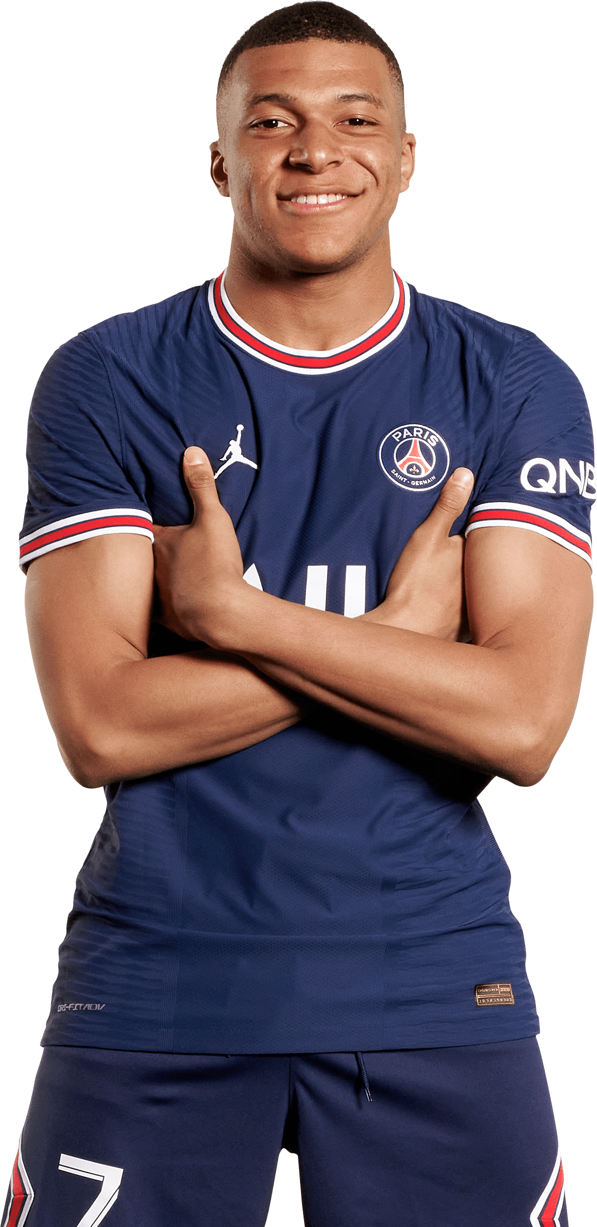Kylian Mbappé Paris SaintGermain football render  FootyRenders