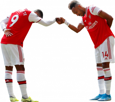 Alexandre Lacazette & Pierre-Emerick Aubameyang