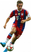 Philipp Lahm football render