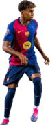 Lamine Yamal football render