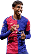 Lamine Yamal football render