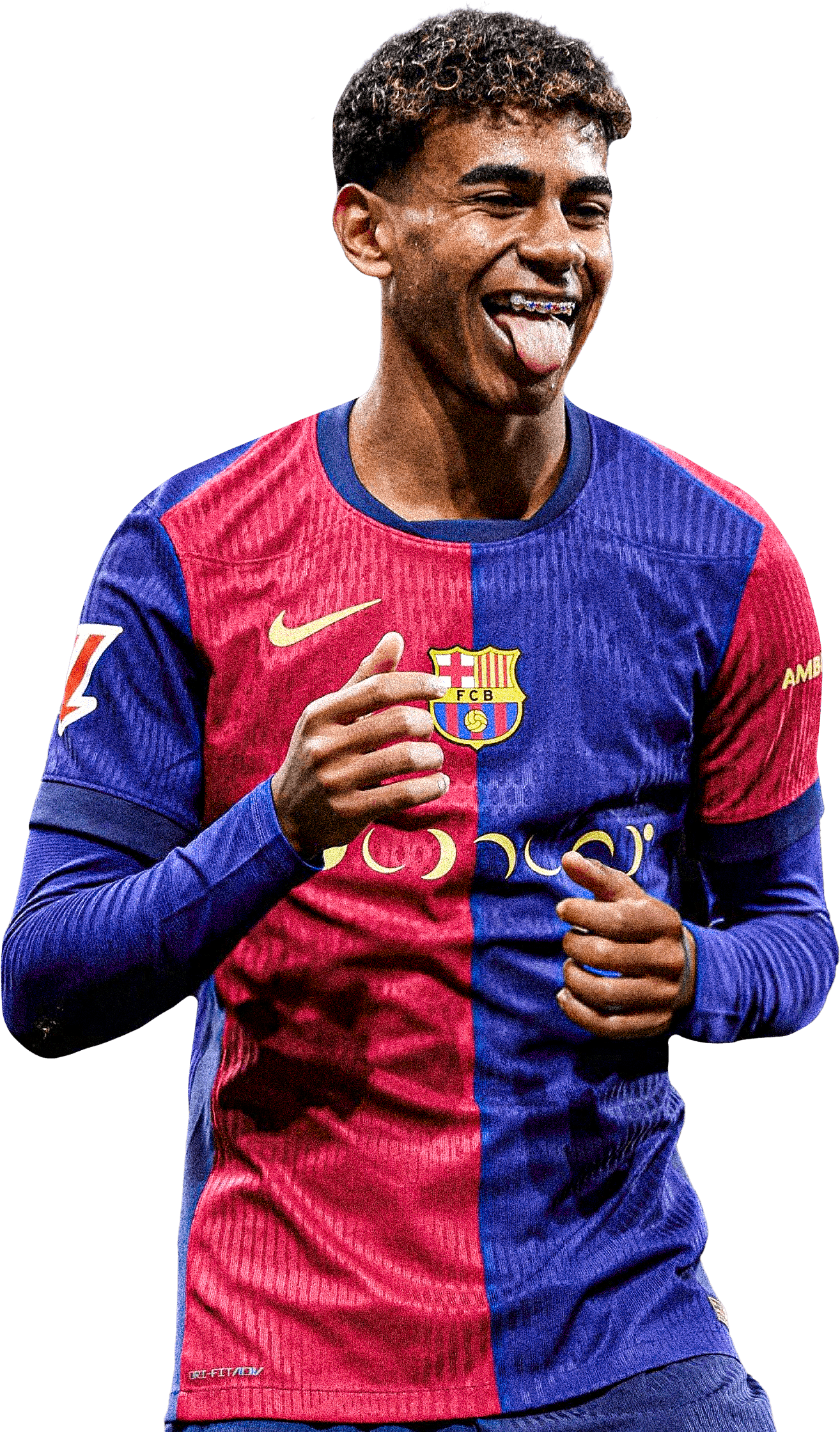 Lamine Yamal Barcelona Football Render FootyRenders Lamine Yamal Barcelona Football Render FootyRenders