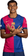 Lamine Yamal football render