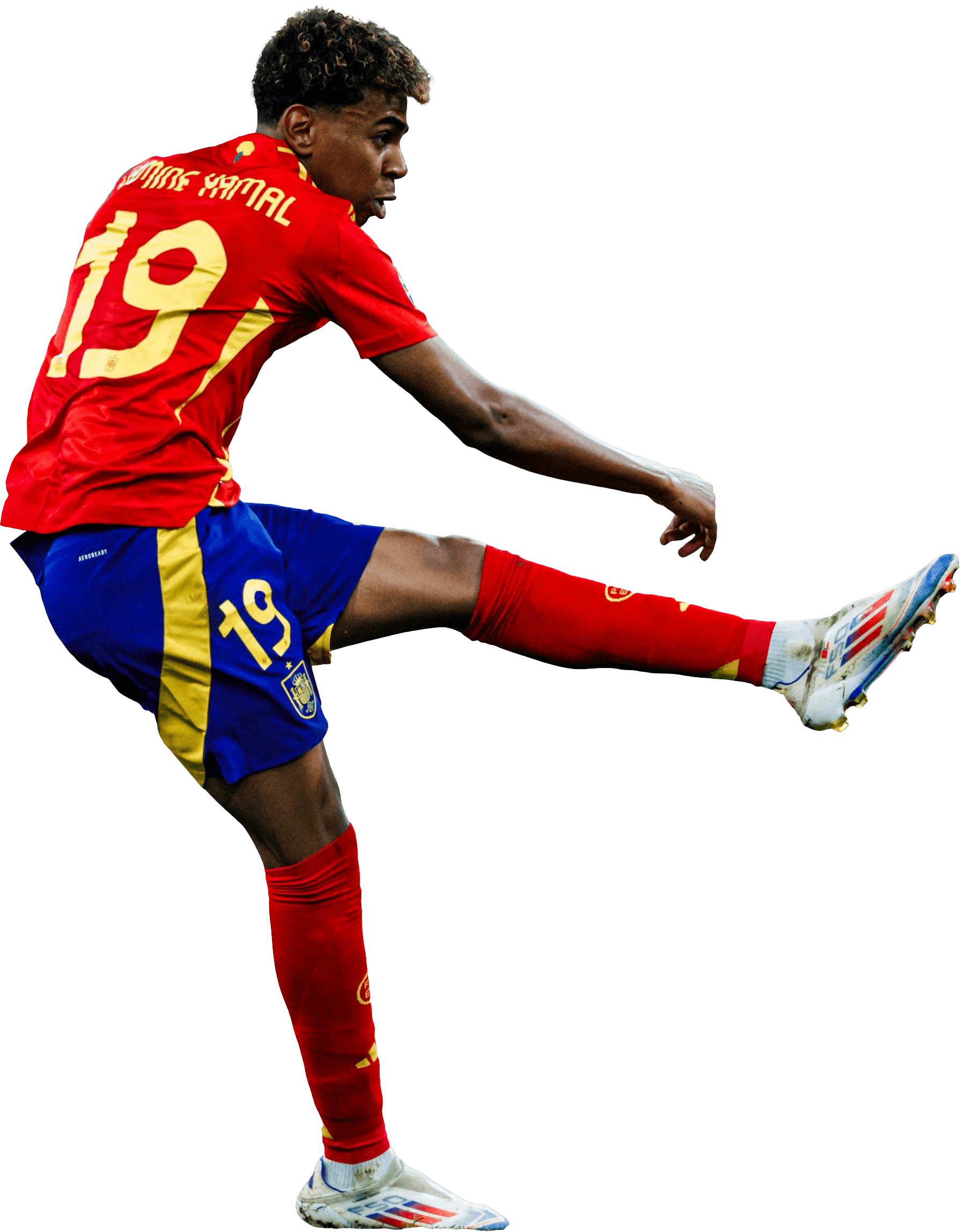 Lamine Yamal Spain Football Render FootyRenders Lamine Yamal Spain Football Render FootyRenders