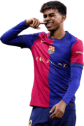 Lamine Yamal football render