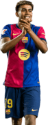 Lamine Yamal football render