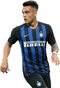 Lautaro Martínez football render