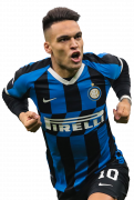 Lautaro Martínez football render