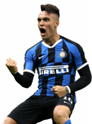 Lautaro Martínez football render