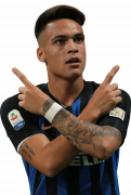 Lautaro Martinez football render