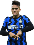 Lautaro Martinez football render