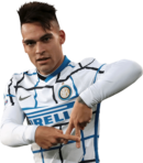 Lautaro Martinez football render