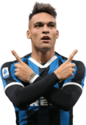 Lautaro Martinez football render