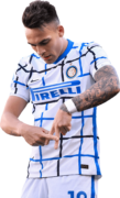 Lautaro Martinez football render