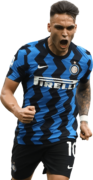 Lautaro Martinez football render