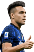 Lautaro Martinez football render