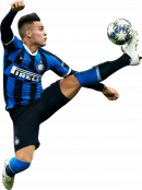 Lautaro Martinez football render