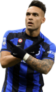 Lautaro Martínez football render