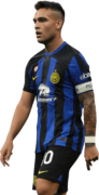 Lautaro Martínez football render