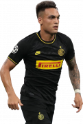 Lautaro Martínez football render