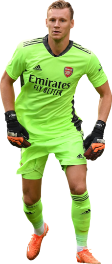 Bernd Leno Arsenal football render - FootyRenders