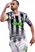 Leonardo Bonucci football render