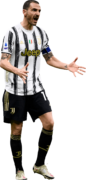 Leonardo Bonucci football render