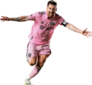 Lionel Messi football render