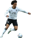 Leroy Sané football render