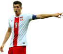 Robert Lewandowski football render