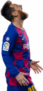 Lionel Messi football render