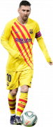 Lionel Messi football render