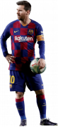 Lionel Messi football render