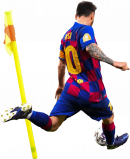 Lionel Messi football render