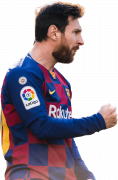 Lionel Messi football render