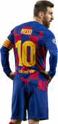 Lionel Messi football render