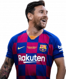 Lionel Messi football render