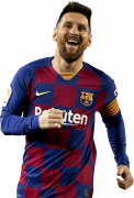 Lionel Messi football render